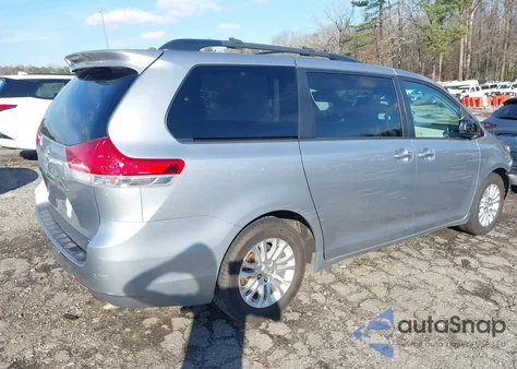 2013 Toyota Sienna Xle V6 8 Passenger from USA, damaged, VIN 5TDYK3DC4DS374245